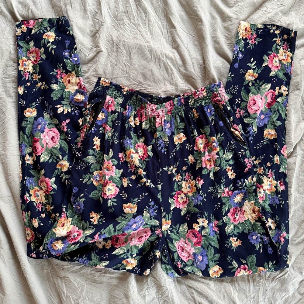 Vintage 90’s Marilyn Floral Print Pants